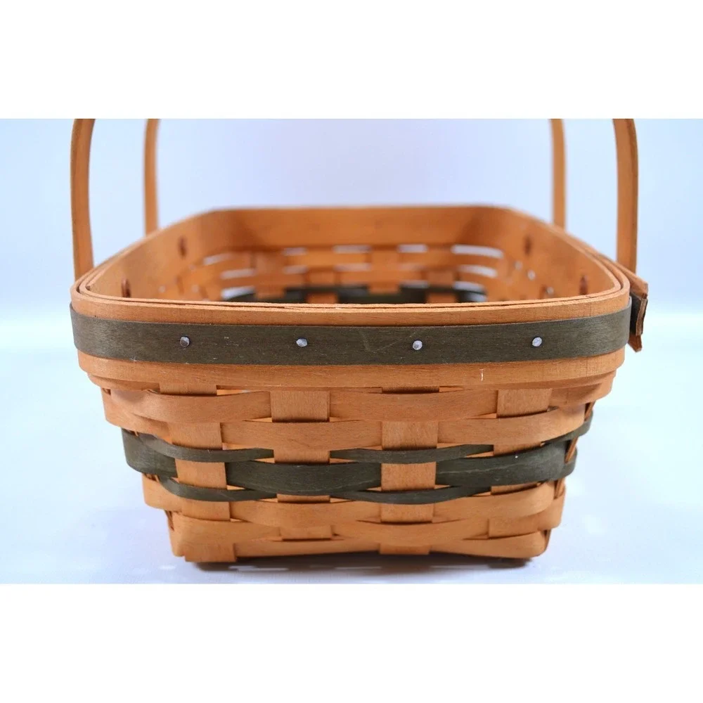 1996 Longaberger Holiday Cheer Basket Clot. Liner‎ & Protector 12L x 8W x 4.25H